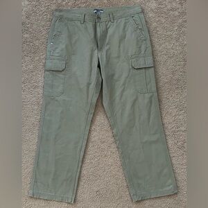 Gander Mountain Guide Series Men’s Olive Green 100% Cotton Cargo Pants 38 x 30